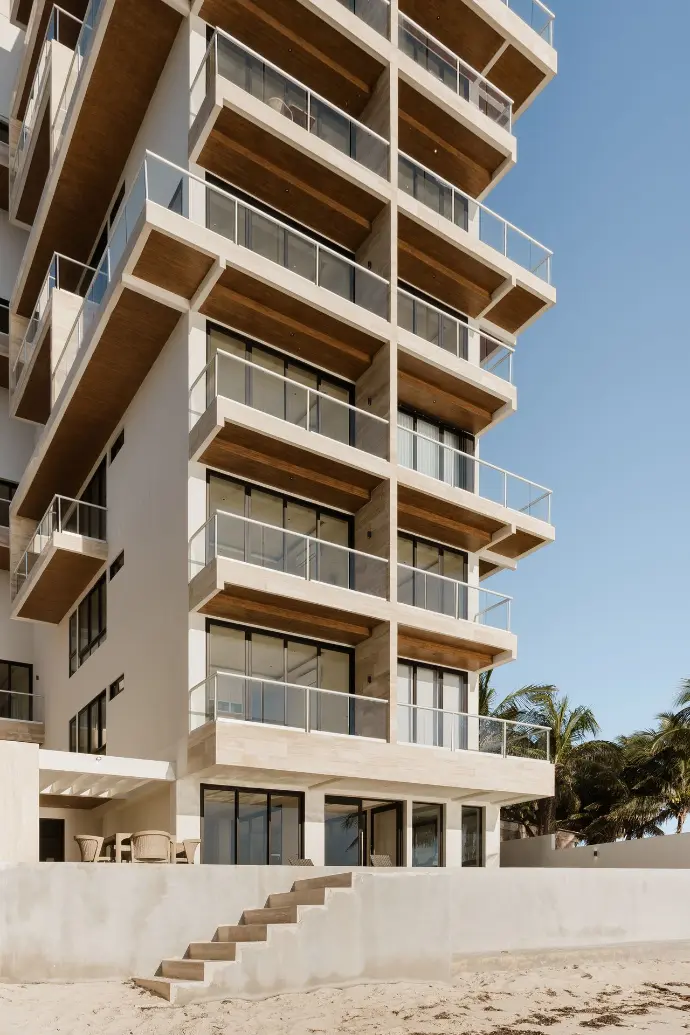 Plafones de terraza con efecto madera aplicados por Murartt en Distrito Morelos