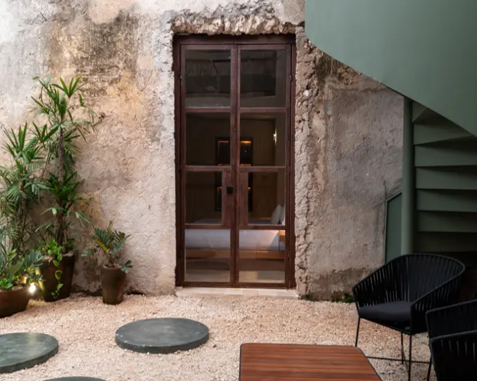 Cancelería con Oxyd Hierro, óxido real sellado